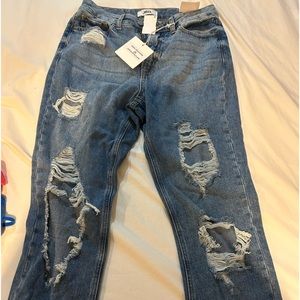 JBD ripped jeans size 26 never worn. With tags, perfect condition